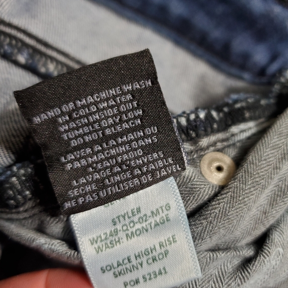 Genetic Denim Solace High Rise Skinny Crop Jeans - Picture 10 of 10